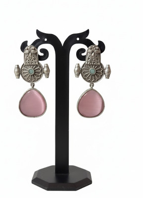 gadbadjhaala Earrings_Dangler_Monalisastone Alloy Drops & Danglers