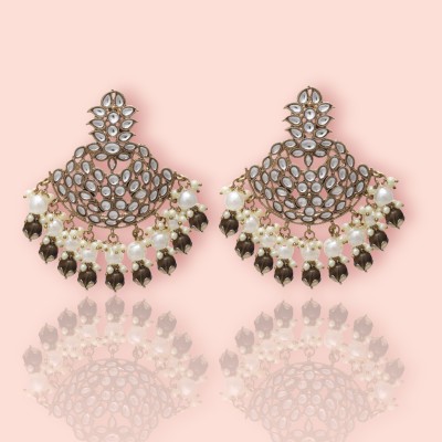 FFC-FASHION FOR CHOICE Classy earring Beads Alloy Chandbali Earring, Clip-on Earring