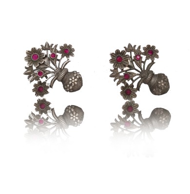 Gaur Handicrafts Earring German Silver Drops & Danglers