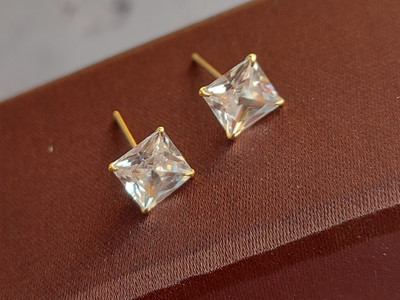 RingoRing NEERAJYOTI EARRING Cubic Zirconia Brass Stud Earring