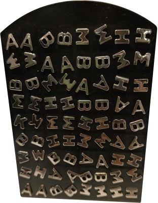 La Belleza Alphabets Stud Stainless Steel Stud Earring