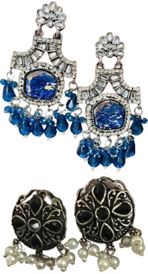 SKG Fashions Simple Elegant Versatile Earring Set for Women Alloy Earring Set