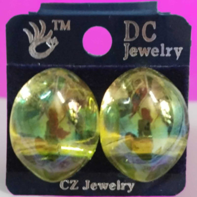 AMBAattire STUD EARRINGS Plastic Stud Earring