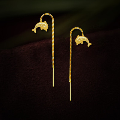 DRASHTI Workerwear Brass Stud Earring
