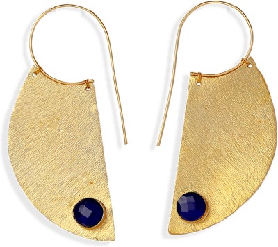 BULLUKA The Royal Affair Gold Plated Heavy Statement Handcrafted Earrings Brass Drops & Danglers