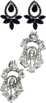 SKG Fashions Simple Elegant Versatile Earring Set for Women Alloy Earring Set