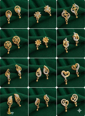 gb creation 12 Pic_001 Brass Stud Earring