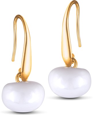 VIGHNAHARTA Twinkling Beautiful Pearl Gold Plated Drop & Dangler Earring for Women and Girls Pearl Alloy Drops & Danglers