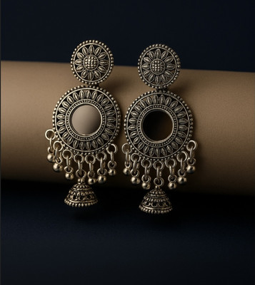 ocealis Oxidised earing Alloy Earring Set