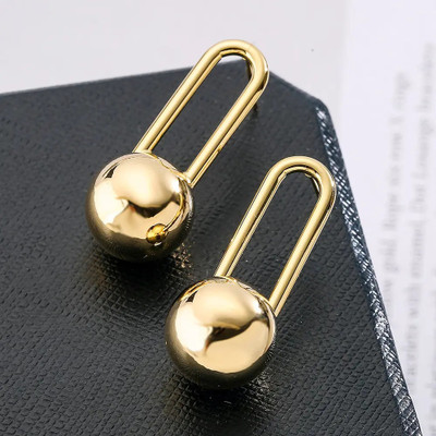 Dressberry Earrings for girls women korean stylish Studs golden ear rings Anti Tarnish Alloy, Metal, Stainless Steel Plug Earring, Stud Earring, Drops & Danglers, Hoop Earring, Earring Set