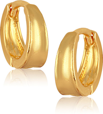 VIVASTRI Premium & Elegant Gold Plated Clip-on Bali Earrings For Women & Girls Alloy Clip-on Earring