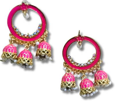 sunshine Rk Jhumkas Alloy Earring Set