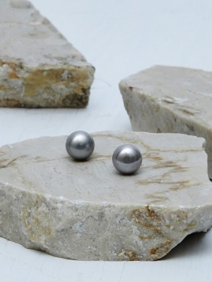 GIVA Sterling Silver Freshwater white Pearl Stud Earrings 925 pure Silver pearl Earring Pearl Silver Stud Earring