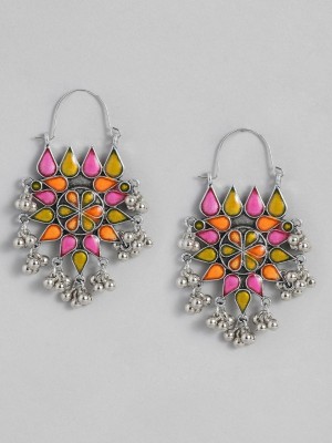 Sangria Geometric Shape Drop Earrings Alloy Drops & Danglers