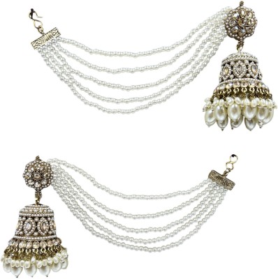 Antiquejewellry Jhumka Crystal Alloy Jhumki Earring