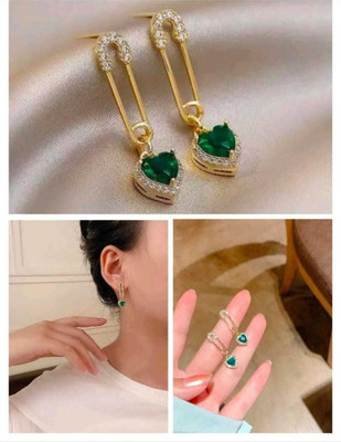 MK Gallery earring set 01 Diamond Alloy Earring Set