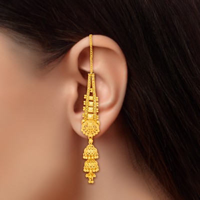 arch fashion arch fashion New Premium Collection Of Traditional Earrings Pack of 1 Pair Brass Jhumki Earring