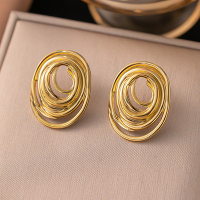 MYKI Cool Stainless Steel Earrings For Women & Girls Stainless Steel Stud Earring