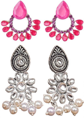 SKG Fashions Simple Elegant Versatile Earring Set for Women Alloy Earring Set
