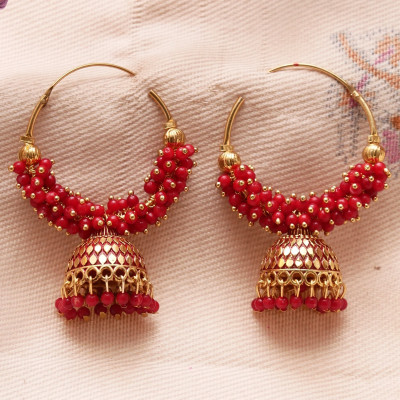 Mavya Ventures BALI EARRING Brass Jhumki Earring