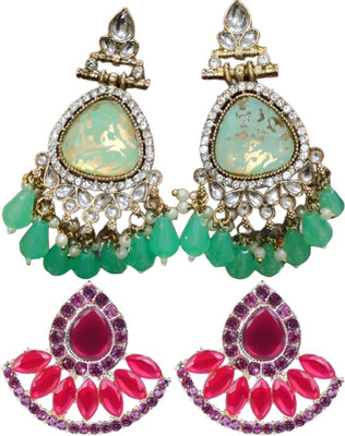 SKG Fashions Simple Elegant Versatile Earring Set for Women Alloy Earring Set