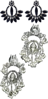 SKG Fashions Simple Elegant Versatile Earring Set for Women Alloy Earring Set
