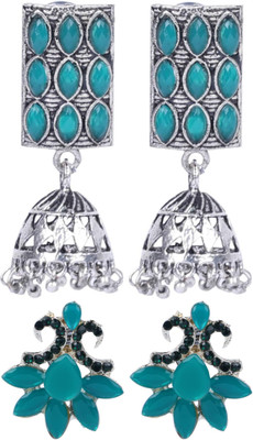SKG Fashions Simple Elegant Versatile Earring Set for Women Alloy Earring Set