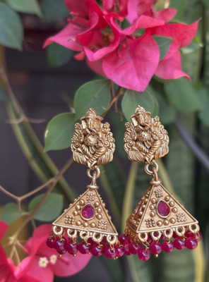 LMR TEMPAL EARRINGS Alloy Jhumki Earring