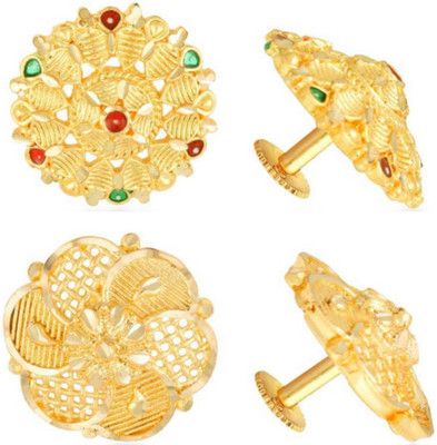 Vivaana Everyday wear ( Pack of -2 pair Earring) Alloy, Brass Earring Set