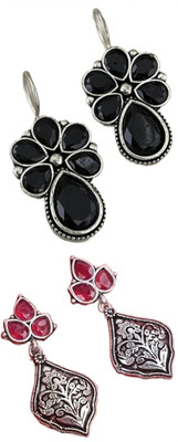 SKG Fashions Simple Elegant Versatile Earring Set for Women Alloy Earring Set