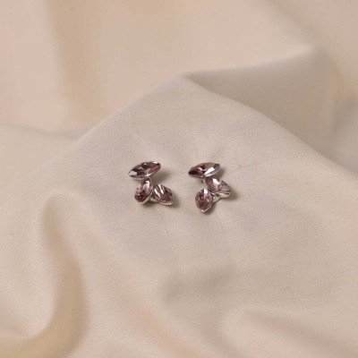 Elyta Moonlight Magic Earrings - Purple Cubic Zirconia Sterling Silver Stud Earring