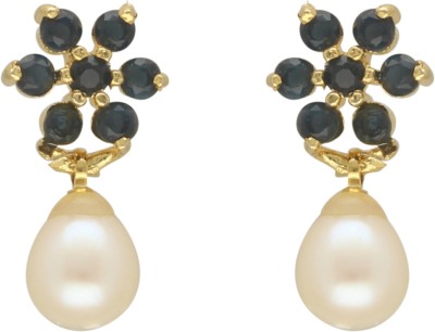 Sri Jagdamba Pearls Odika Pearl Earrings Pearl Stone Stud Earring