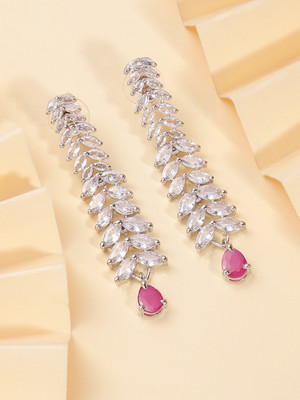Bhagya Lakshmi Ad Stone earring Alloy Jhumki Earring