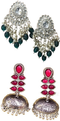 SKG Fashions Simple Elegant Versatile Earring Set for Women Alloy Earring Set