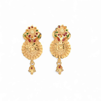 AanyaCentric Gold-plated Brass Stud Earring