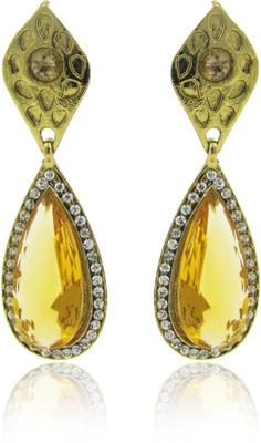 Purplestones Adorable Crystal Alloy Drops & Danglers