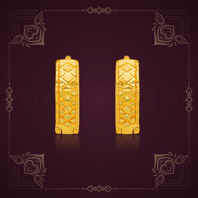 arch fashion Traditional Gold Platted Premium Collection Of Bali Brass Clip-on Earring