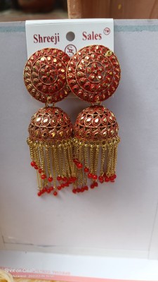 FIROZABAAD COLLECTION FIROZABAAD COLLECTION Beads Alloy Jhumki Earring