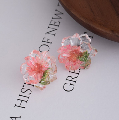 AKISON JEWELS earring Resin, Alloy Earring Set, Stud Earring