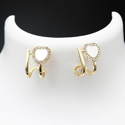 alya jewels Crystal Alloy Stud Earring