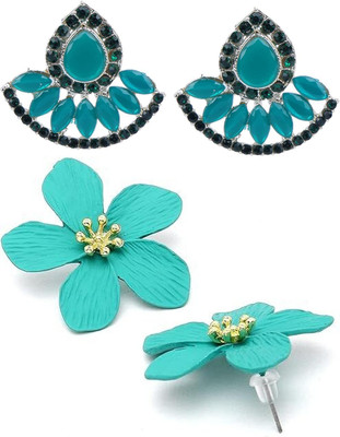 SKG Fashions Simple Elegant Versatile Earring Set for Women Alloy Earring Set