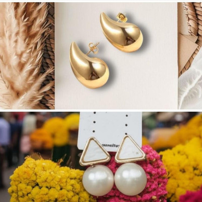 Sabita fashion 2combo 23 Alloy Drops & Danglers, Hoop Earring