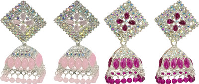 Malana Merino Women Earrings Jhumka Jewelry for Girls Jhumki Gift for Every Occasion Alloy Jhumki Earring