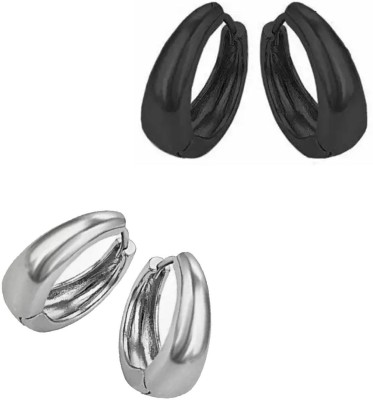 Earchic FK-ComboStuds-19 Metal Hoop Earring