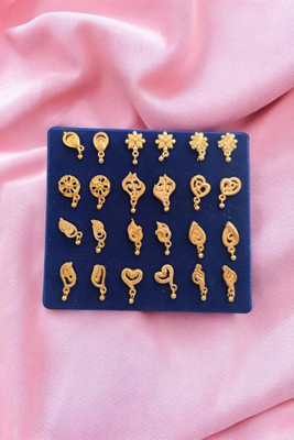 HEMIL ENTERPRISE Diva Beads Brass Stud Earring
