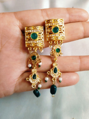 aaryan EarringSetCopyMotiPowai Brass Earring Set