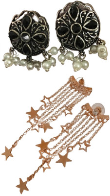 SKG Fashions Simple Elegant Versatile Earring Set for Women Alloy Earring Set