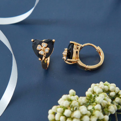 topshop TS 169 Cubic Zirconia, Diamond Brass Stud Earring