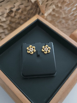 CG CG Brass Stud Earring