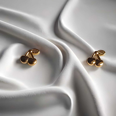 CRYSTALGLOW Gold Star Charm Layered Hoop Earrings Metal Drops & Danglers